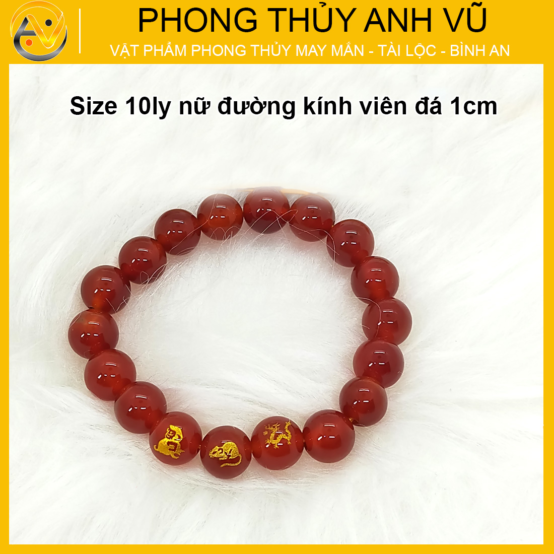 Vòng mã não đỏ tam hợp thân tý thìn đã khai quang - size 8 10 12ly - may mắn tài lộc - Vòng Tam Hợp Anh Vũ