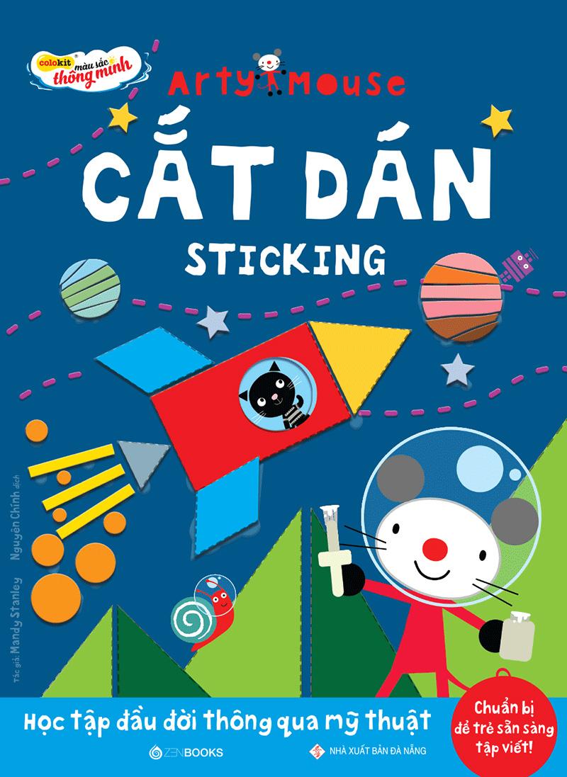 Arty Mouse - Cắt Dán
