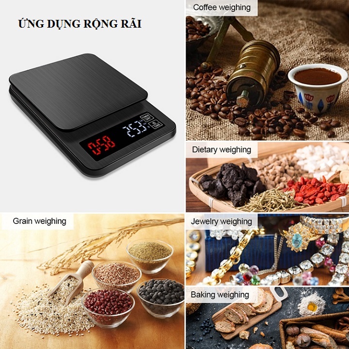 Cân thực phẩm 10kg/1g V2