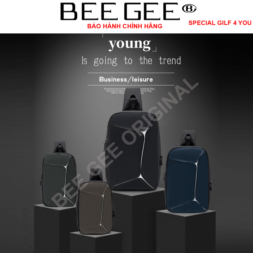Túi đeo chéo nam cao cấp phong cách HÀN QUỐC BEE GEE DCN9015