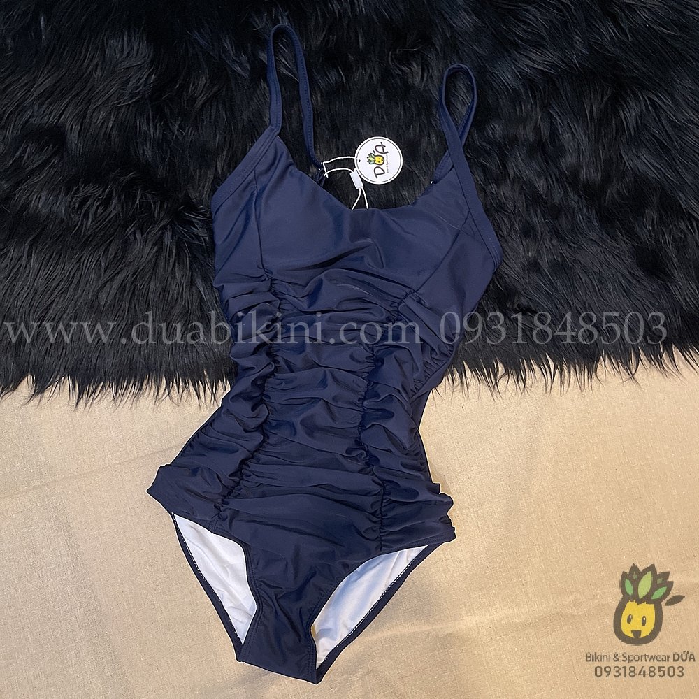Đồ bơi nữ liền thân hai dây nhún bụng | DỨA BIKINI &amp; SPORTWEAR