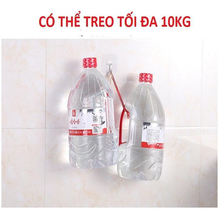 Móc dán dính tường chịu lực trong suốt, siêu dính, siêu chịu lực