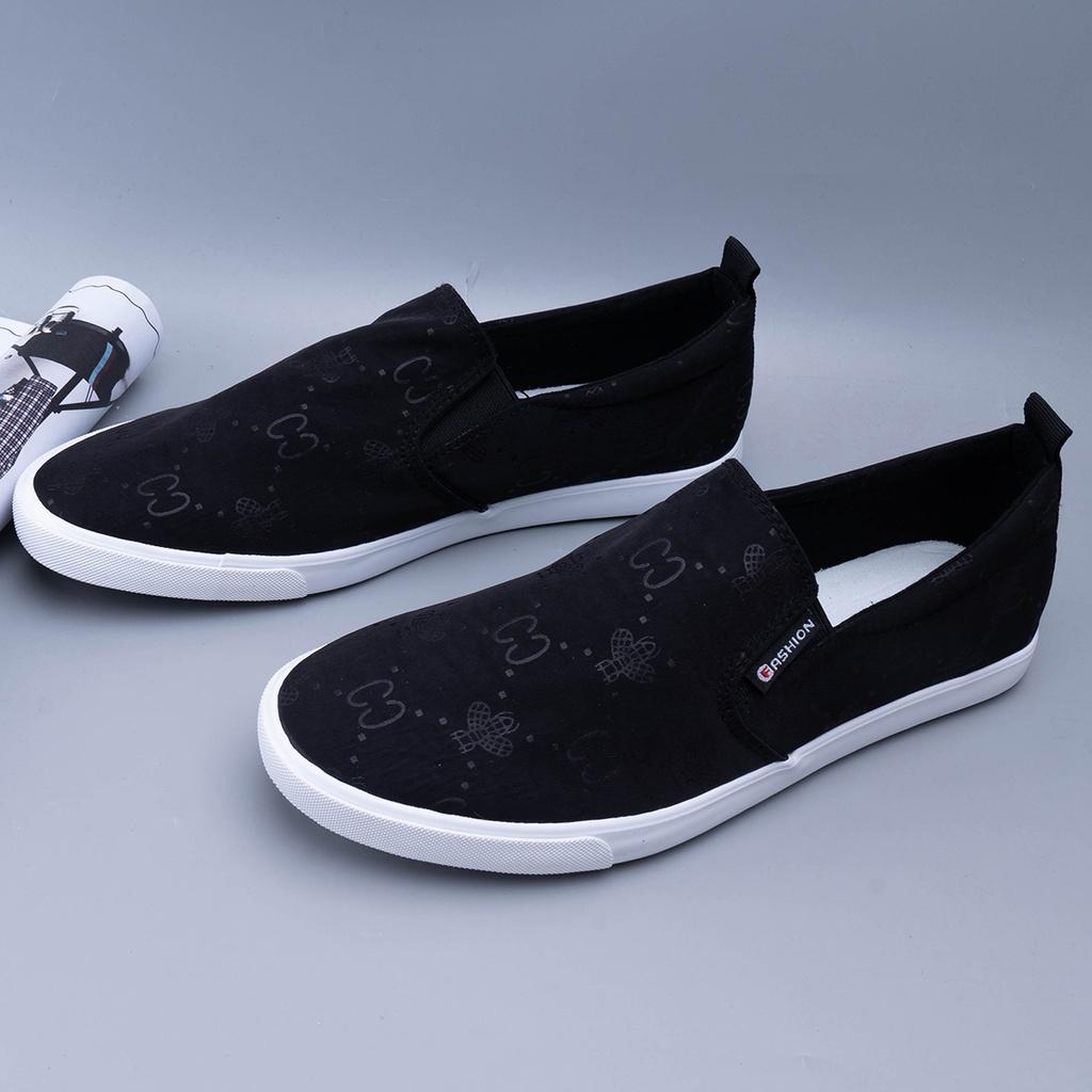 Giày lười nam - Slip on nam vải - A6265