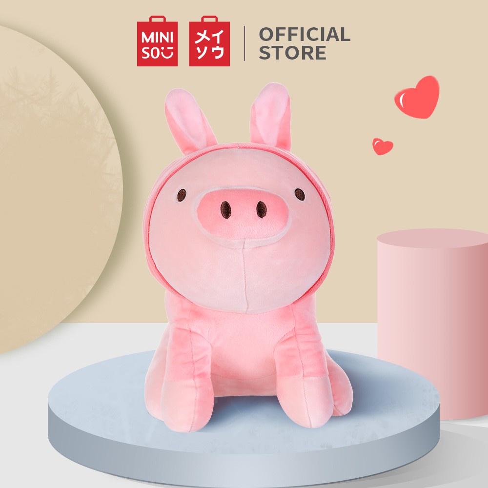 Heo nhồi bông Miniso Piglet - Hàng chính hãng