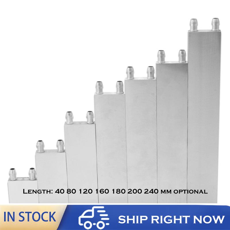 Bộ làm mát bộ tản nhiệt CPU bằng nhôm 30 40 80 120 160 200 240 250 300mm Bộ xử lý máy tính nhiệt máy tính nhiệt máy tính nhiệt, khối làm mát nước CPU