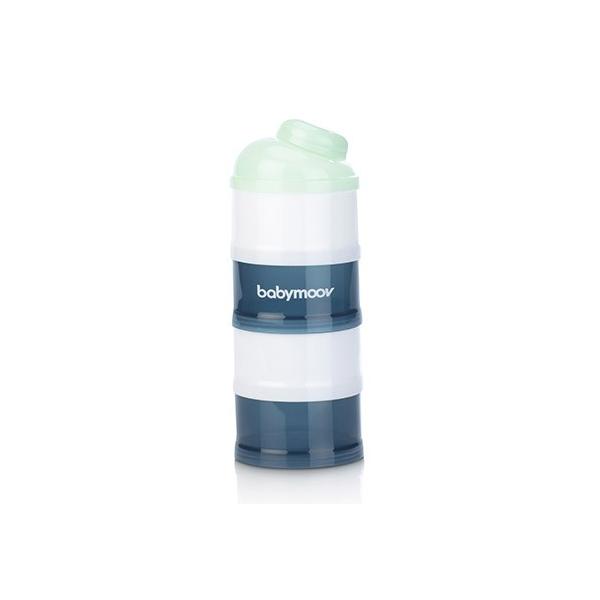 Hộp chia sữa 4 tầng BABYMOOV XANH LƠ BM14740