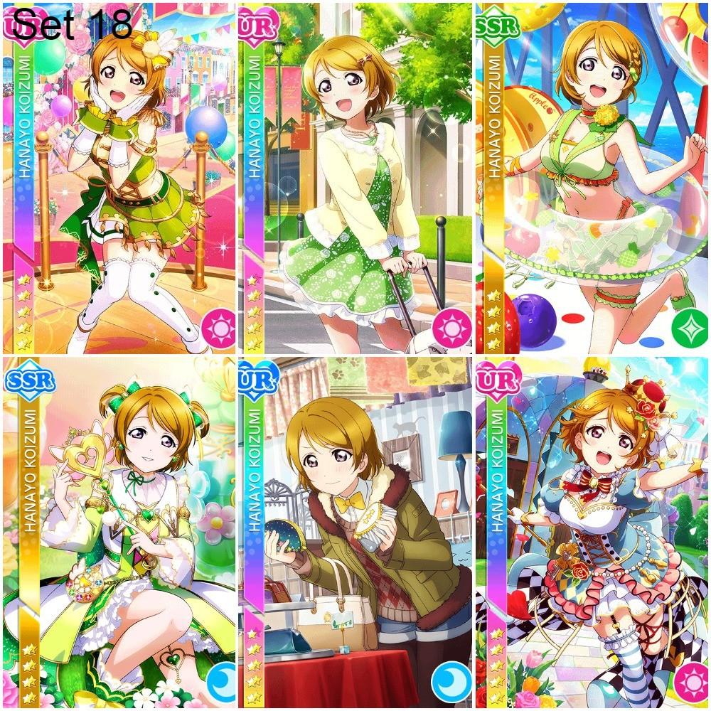 Bộ 6 Áp phích - Poster Anime Love Live! School Idol Project - A3,A4,A5