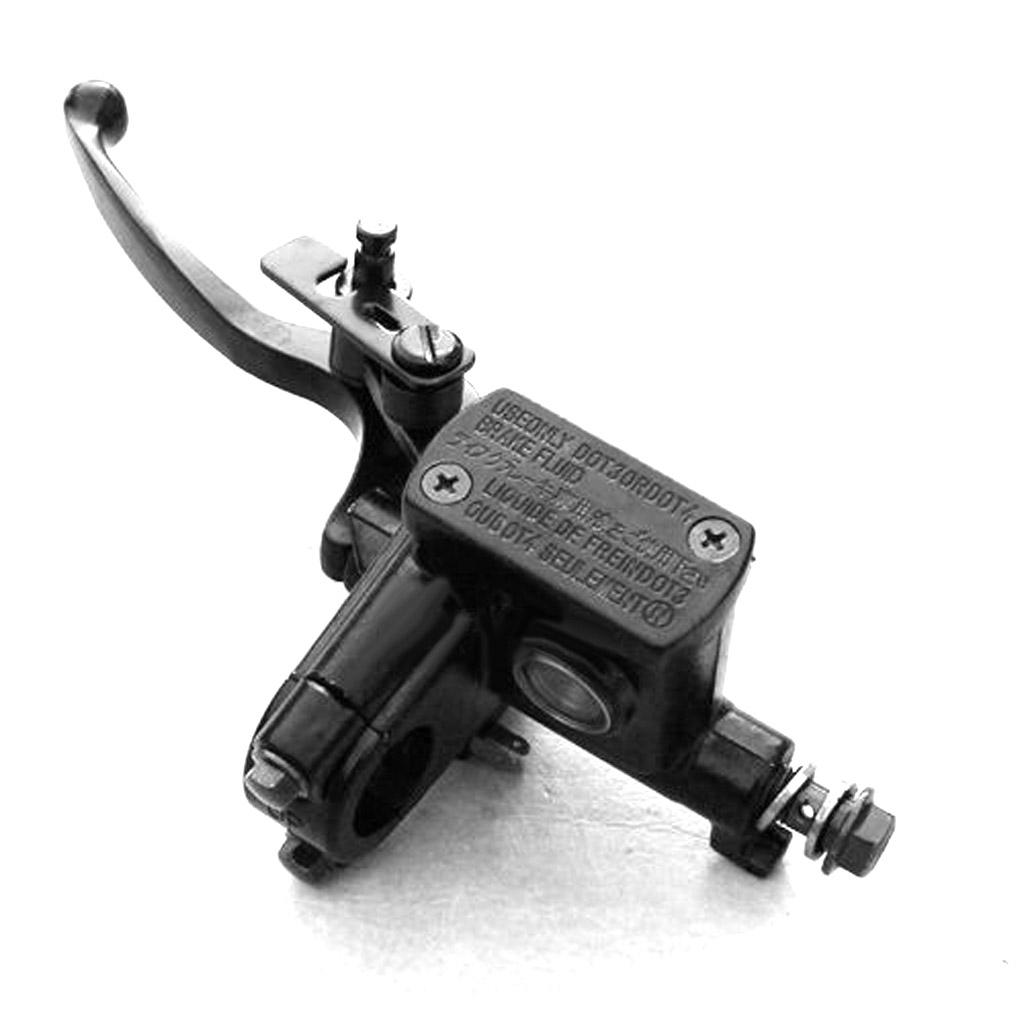 Left and Right Hydraulic Brake Master Cylinder Lever 50 70 90 125cc ATV Quad