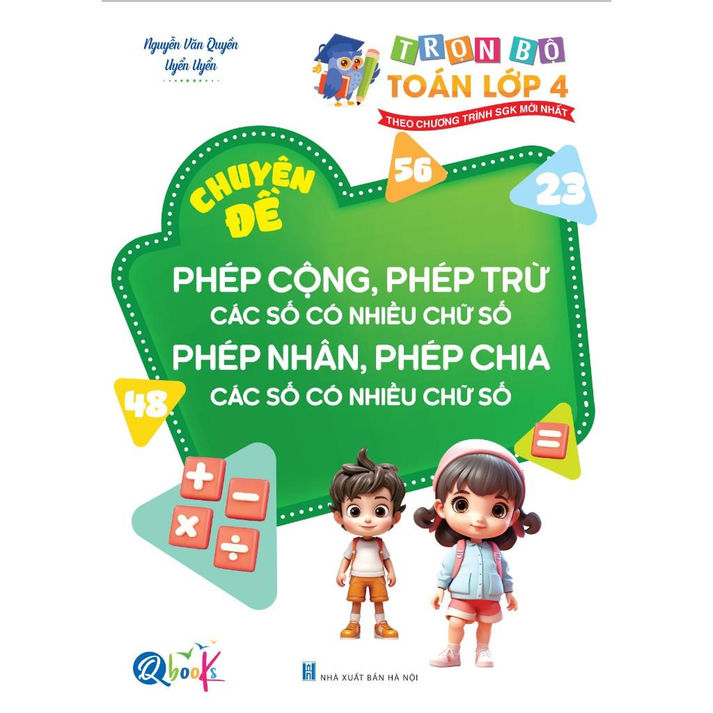 Túi Trọn Bộ Toán Học Chuyên Sâu Học Đâu Chắc Đấy Lớp 4 - Cả năm ( 8 Cuốn ) - Bản Quyền