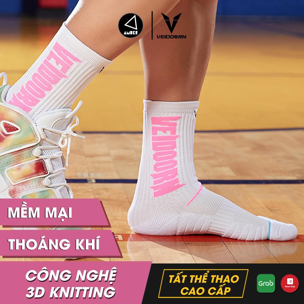 Vớ Bóng Đá Chuyên Nghiệp Veidoorn, Thoáng Khí Có Đệm Chân VT004