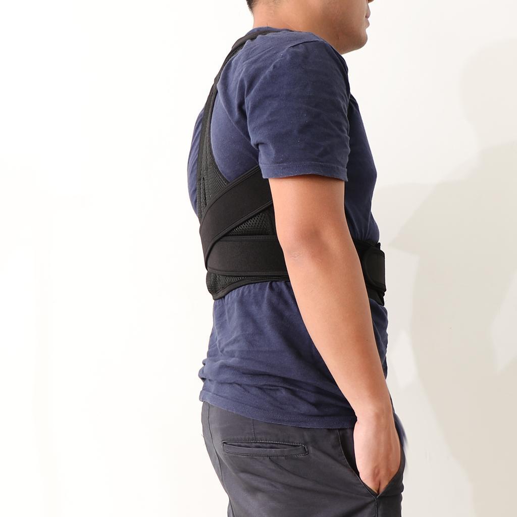 1 Piece Back Posture Corrector for Women / Men, Effective and Comfortable Posture Brace for Slouching/ Hunching