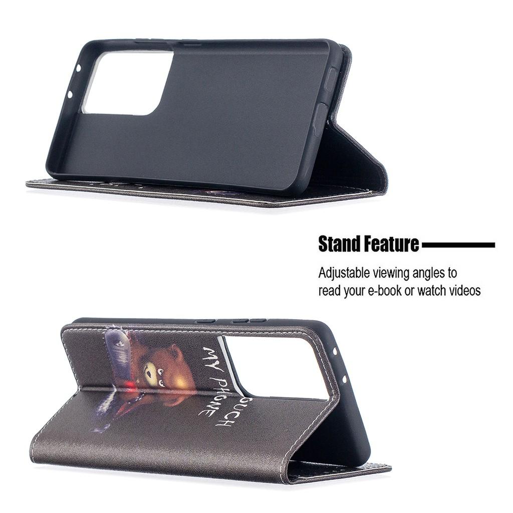 Bao Da Thiết Kế Thời Trang Tiện Lợi Cho Samsung Galaxy S21 Plus S21+ S21 Ultra A12