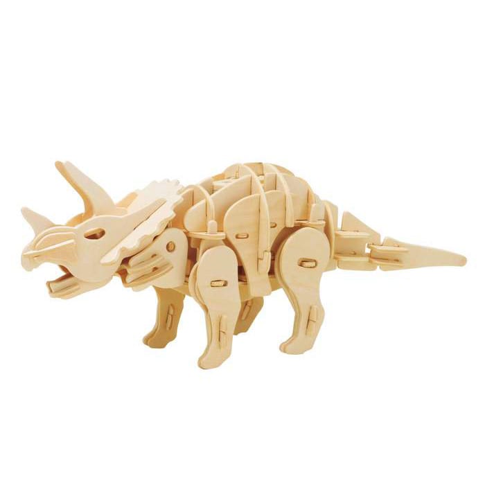 Bộ mô hình khủng long lắp ráp bằng gỗ 3D