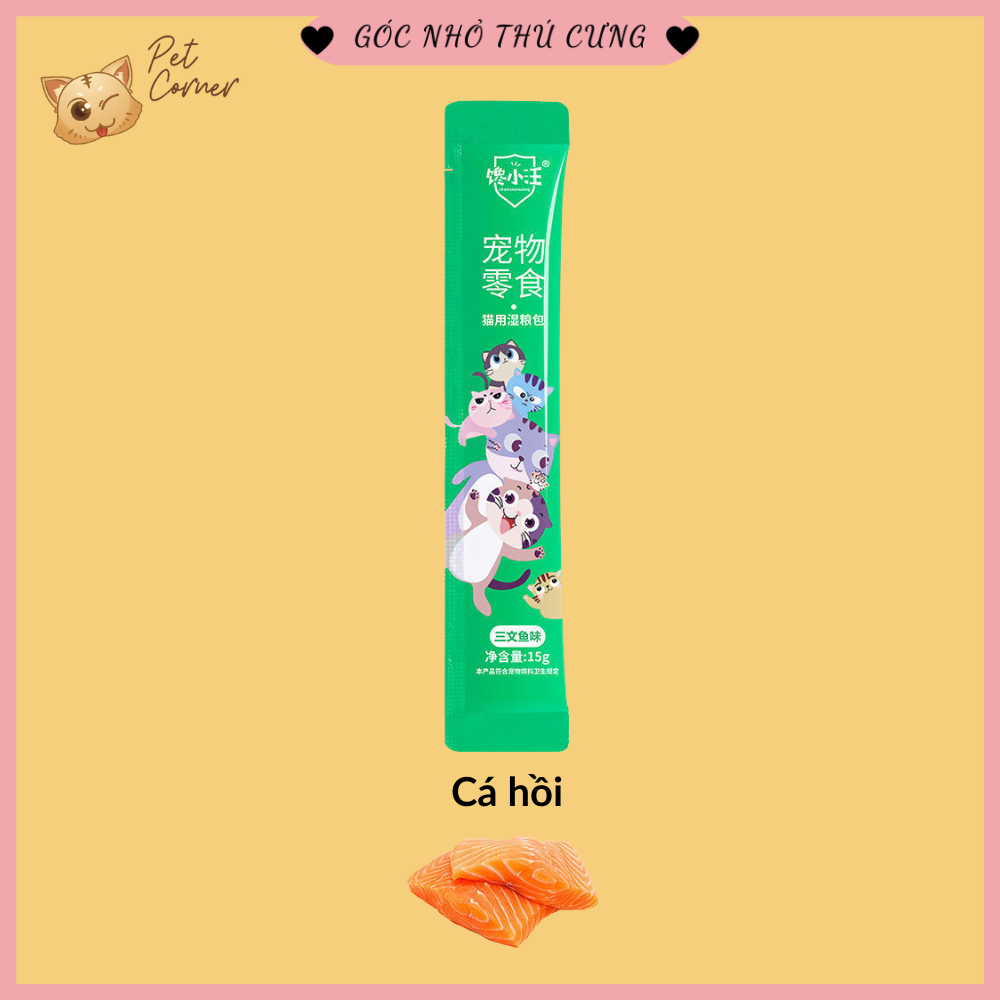 Combo 10 chiếc súp thưởng cho mèo giá rẻ Pet Snacks, Ciao, Shizuka, Cat Food