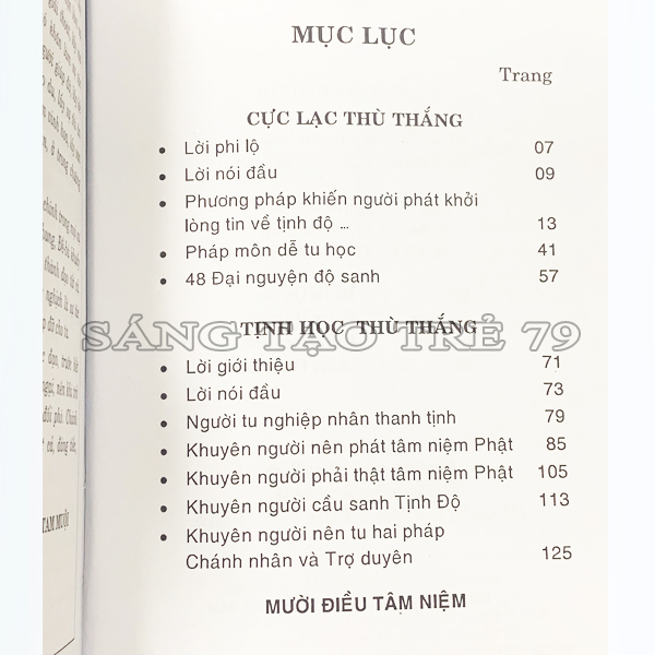 Sách - Pháp Môn Tịnh Độ Thù Thắng
