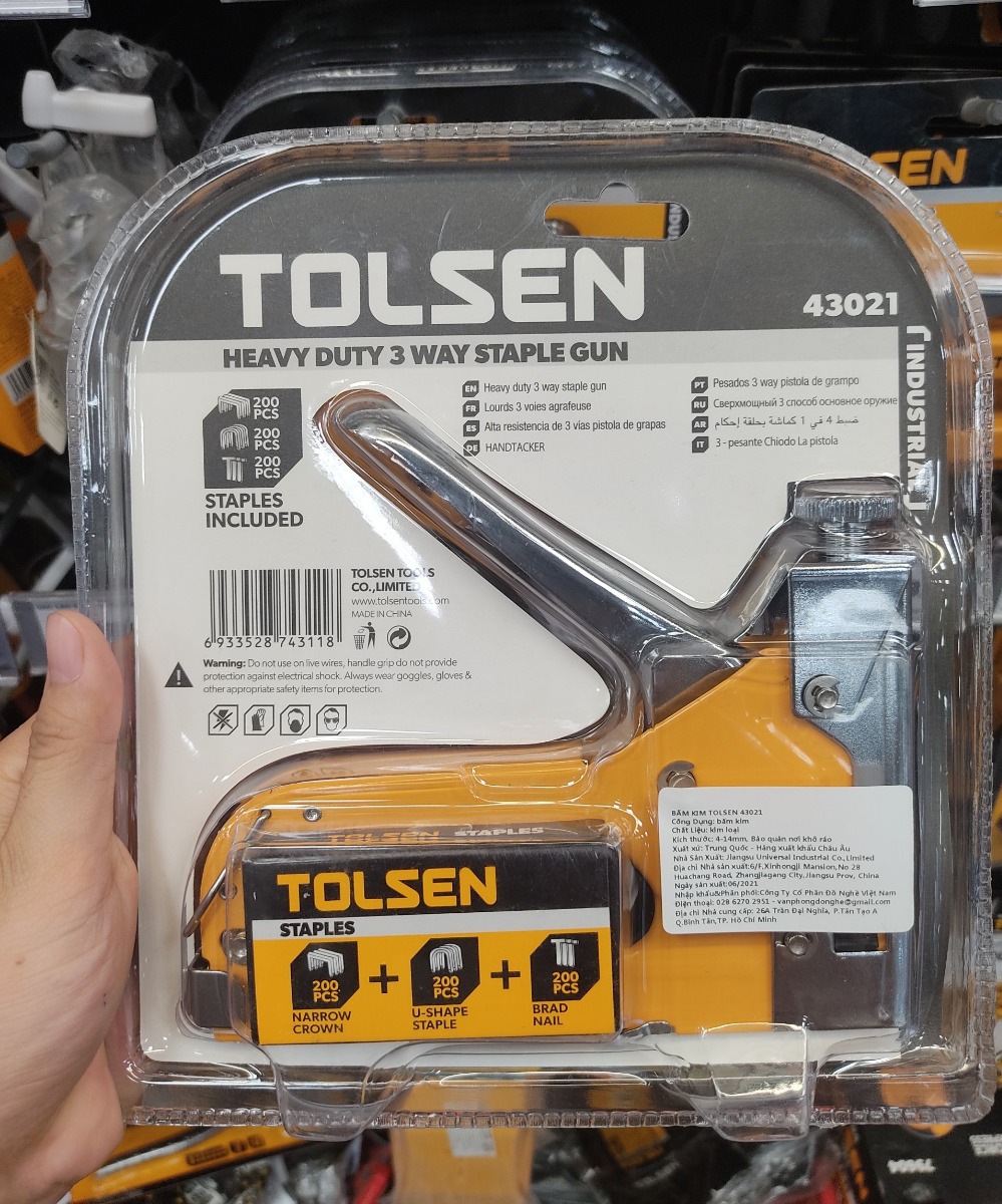 Bắn kim U 43022 TOLSEN: 4mmx8mm