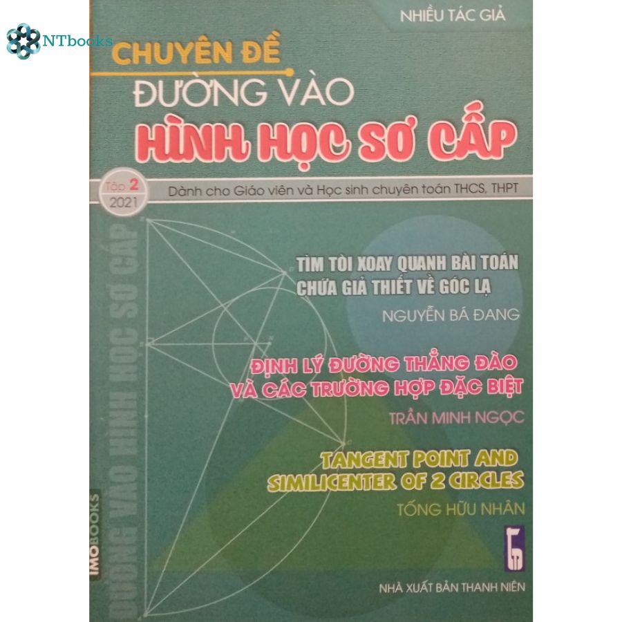 Sách Chuyên Đề Đường Vào Hình Học Sơ Cấp Tập 2