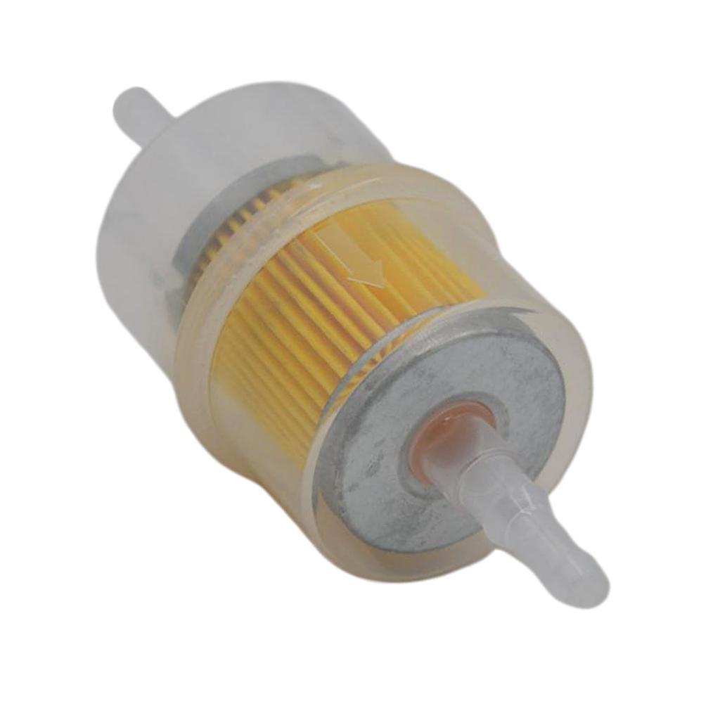 2-4pack 1 Pack Inline Gas Fuel Filter Universal Pipes 6mm/8mm For Small Engine