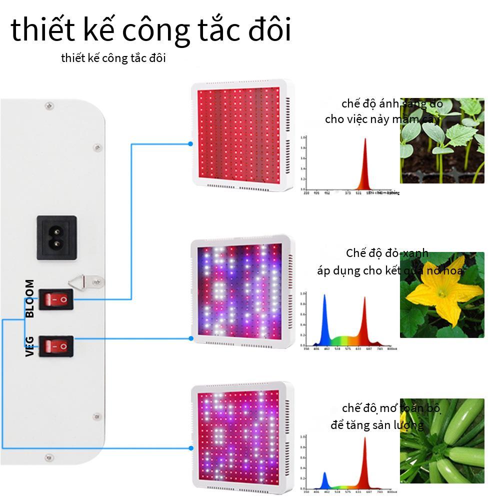 Giá thấp nhất đèn led mờ đèn trồng cây quang phổ đầy đủ trồng cây giống đèn tăng trưởng trong nhà hoa cây mọng nước lấp đầy ánh sáng