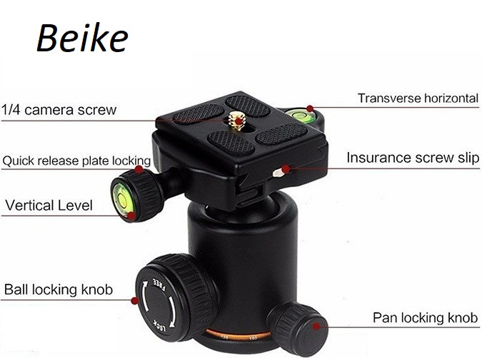 CHÂN MÁY ẢNH BEIKE Q278, TRIPOD KẾT HỢP MONOPD - HÀNG NHẬP KHẨU