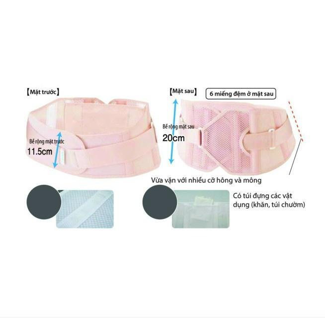 Đai Cột Sống Bonbone Pro Hard Slim -VT0164