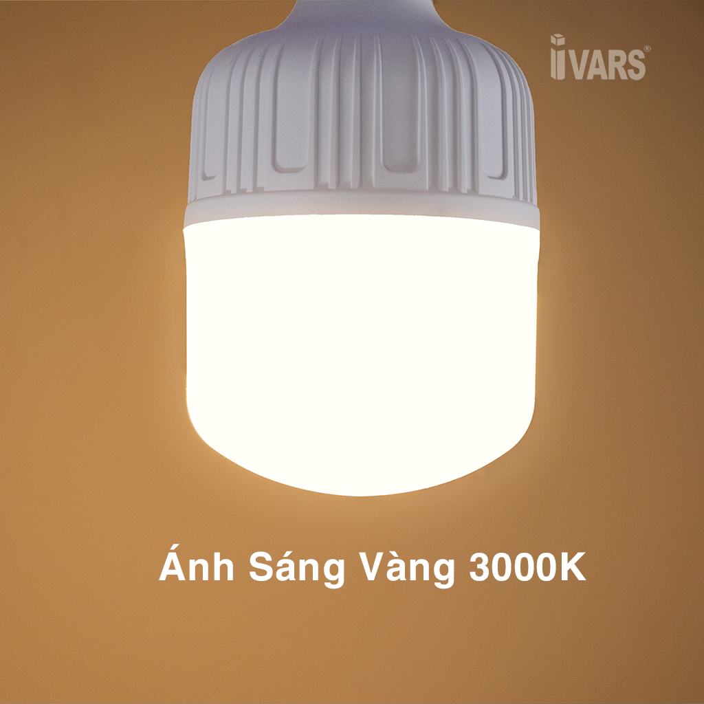 Đèn LED bulb IVARS kiểu trụ chuôi E27 công suất lớn - 30W