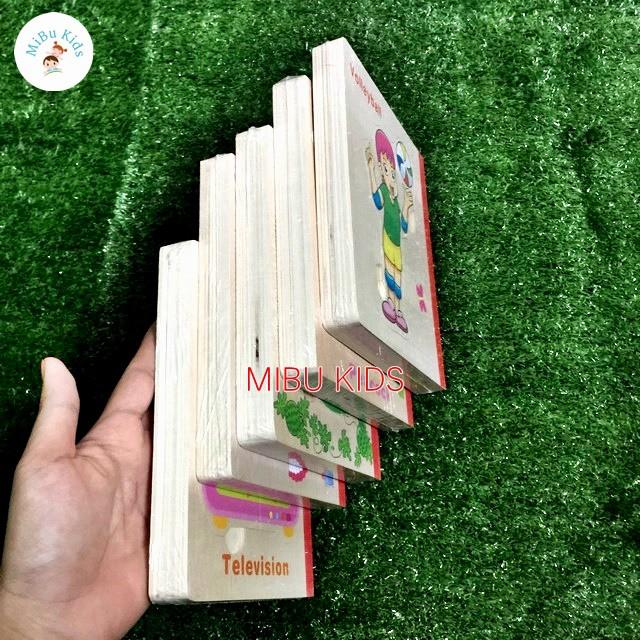 Đồ chơi gỗ SÁCH GHÉP HÌNH GỖ LOẠI ĐẸP loại đẹp