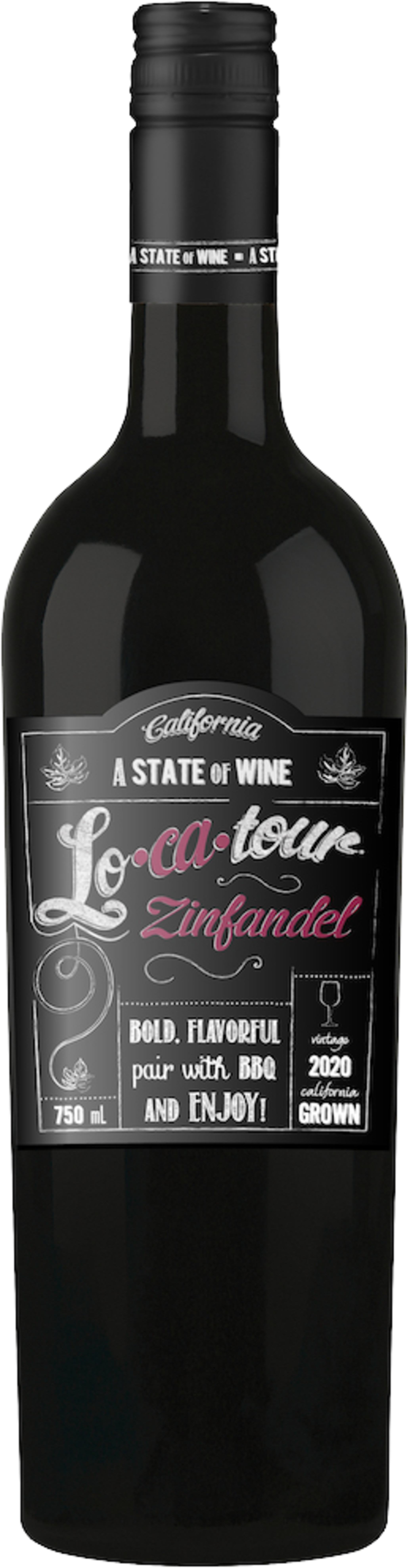 Rượu vang đỏ Mỹ, Locatour, Zinfandel, California