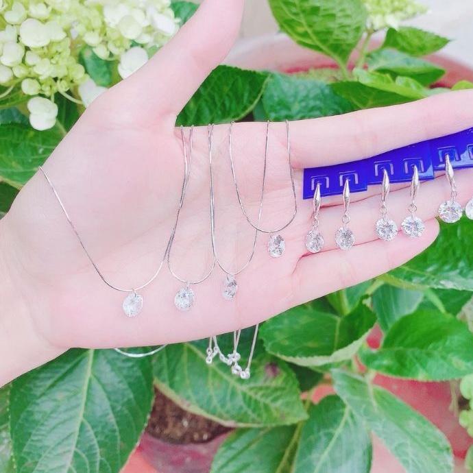 Dây liền mặt pha lê YN JEWELRY