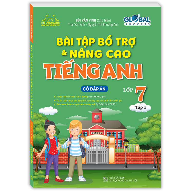 GLOBAL SUCCESS Bài tập bổ trợ và nâng cao tiếng anh lớp 7 tập 1