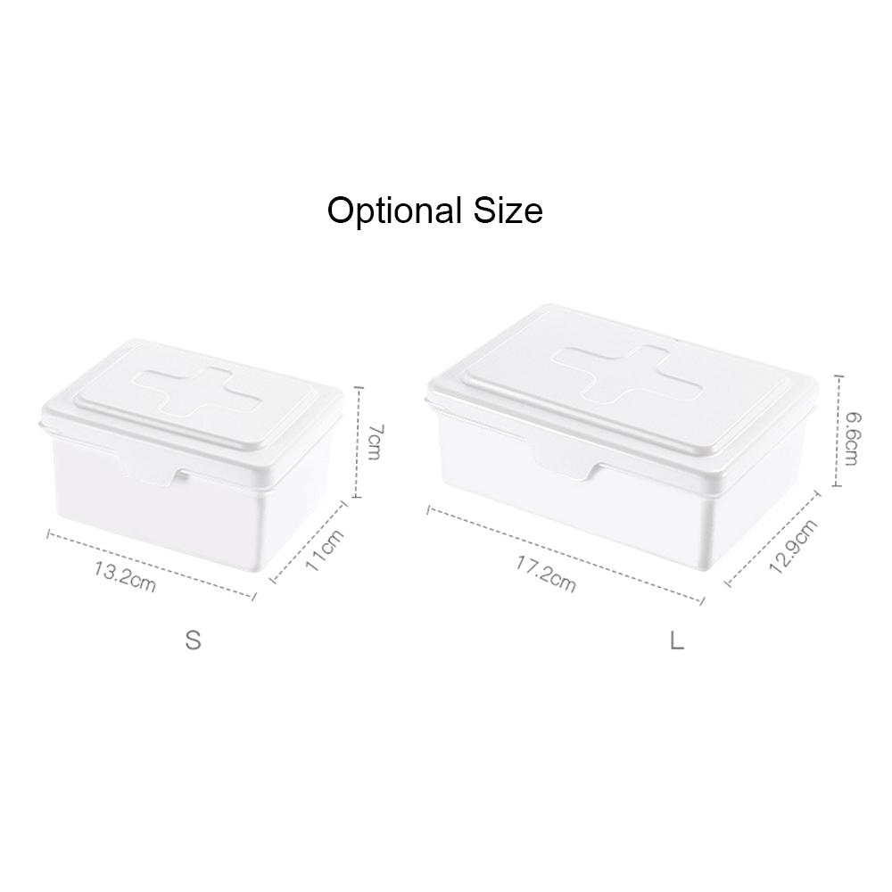 Hộp bảo quản mặt nạ, bông tẩy trang khẩu trang có nắp