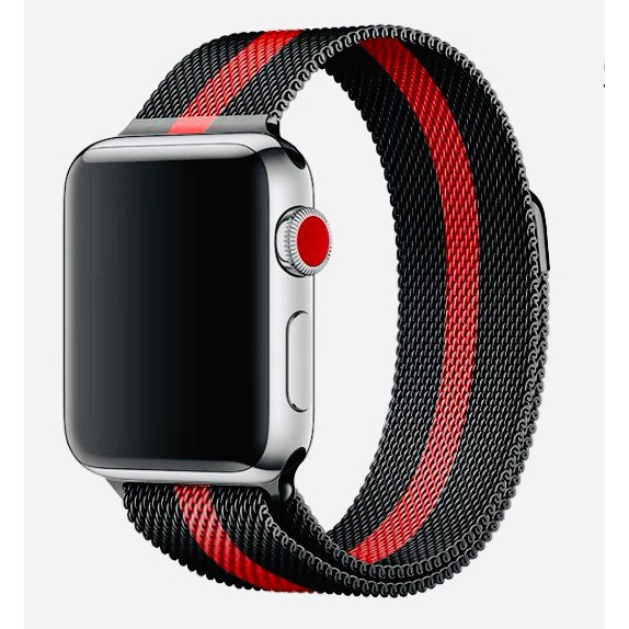 Dây Milanese Loop dành cho Apple Watch - loại kẻ sọc