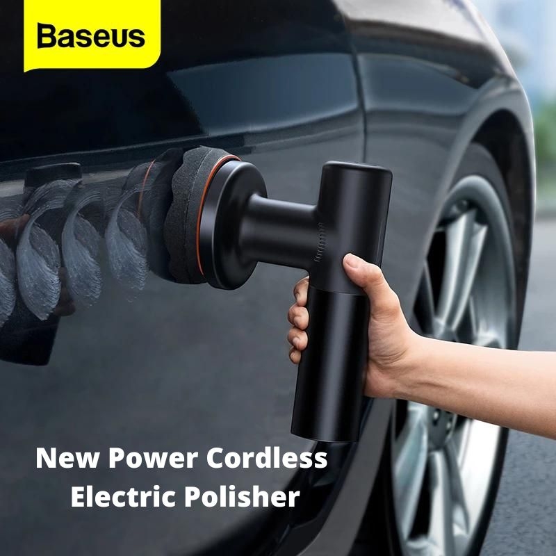 Máy Đánh Bóng Bằng Điện Không Dây Baseus New Power Cordless Electric Polisher 3800 Vòng/ Phút- Hàng chính hãng