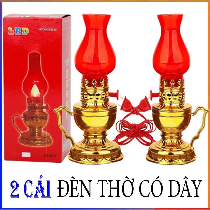 Đèn thờ cúng vĩnh cửu,sử dụng pin trang trí ban thờ