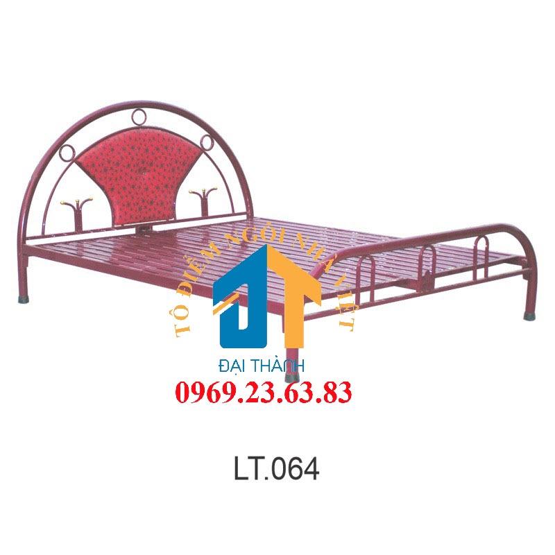 Giường sắt kiểu mơi 1m6x2m Đại Thành