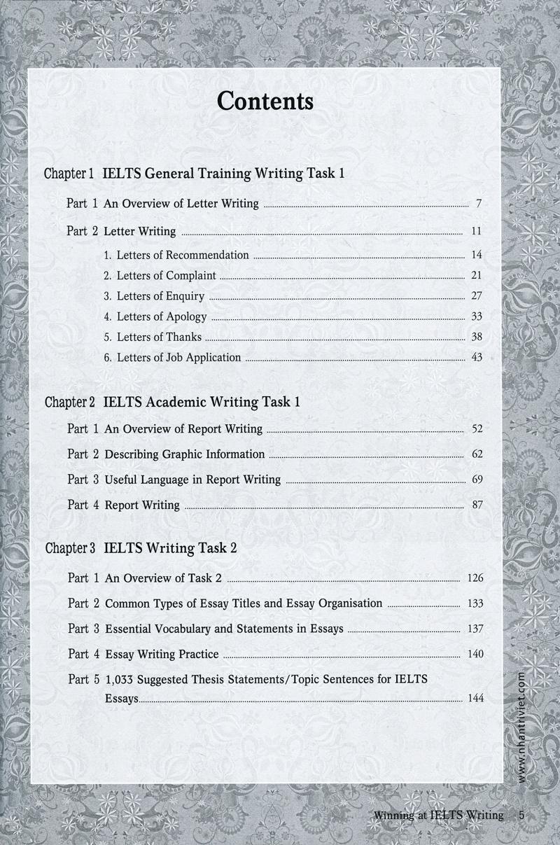 Sách Winning At IELTS Writing (Không CD)