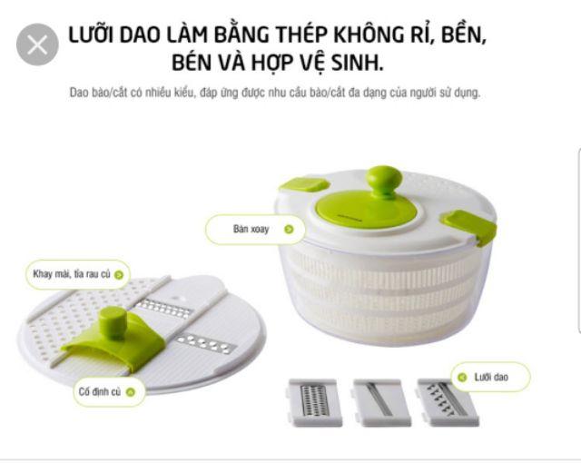 BỘ DỤNG CỤ VẮT RAU KÈM ĐỒ MÀI LOCK&amp;LOCK-CKS103