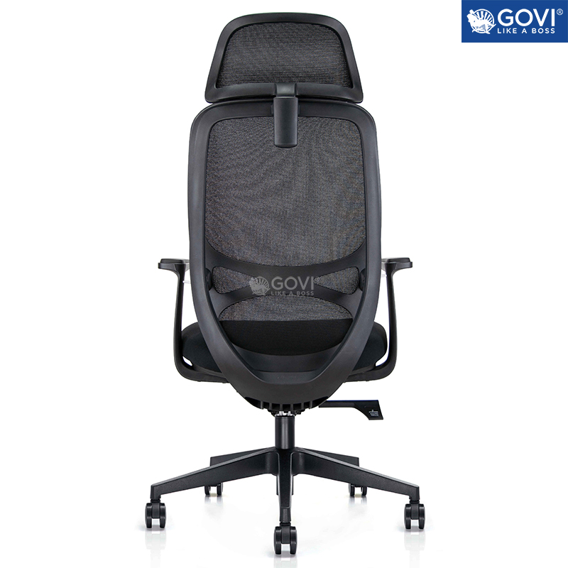 Ghế công thái học Ergonomic GOVI Felix F6231A-Thiết kế tựa đầu điều chỉnh độ cao, tựa tay 3D nâng hạ, mâm ghế ngả 135 độ