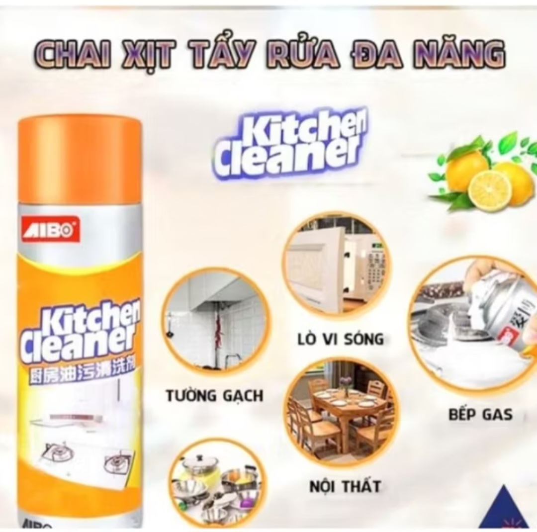 CHAI XỊT TẨY RỬA VỆ SINH NHÀ BẾP SIÊU SẠCH ĐÁNH BAY MỌI VẾT BẨN