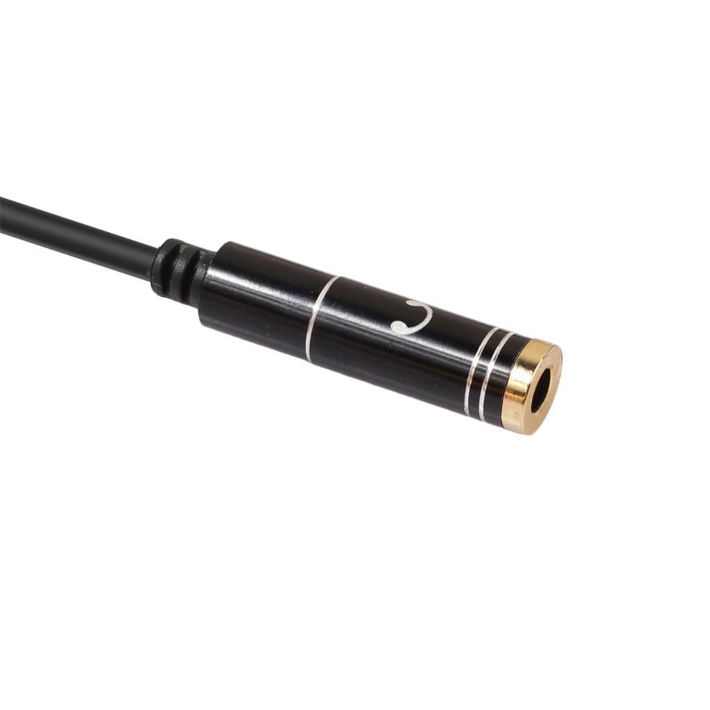 2 x 3.5mm Female to 1 x 3.5mm Male Headphone Headset Mic Stereo Audio Cable