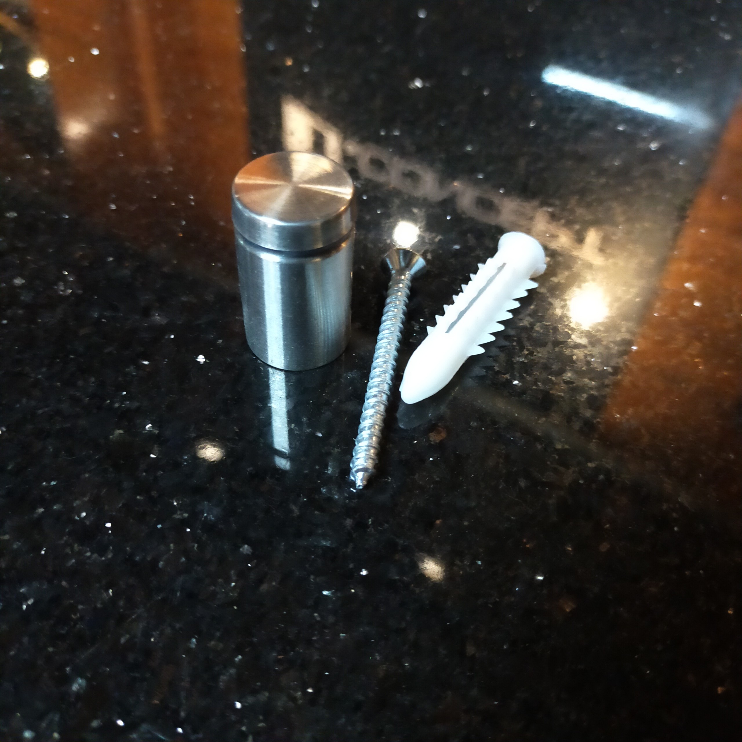 Vít Treo Gương Inox Cho Gương Tròn Dây Da