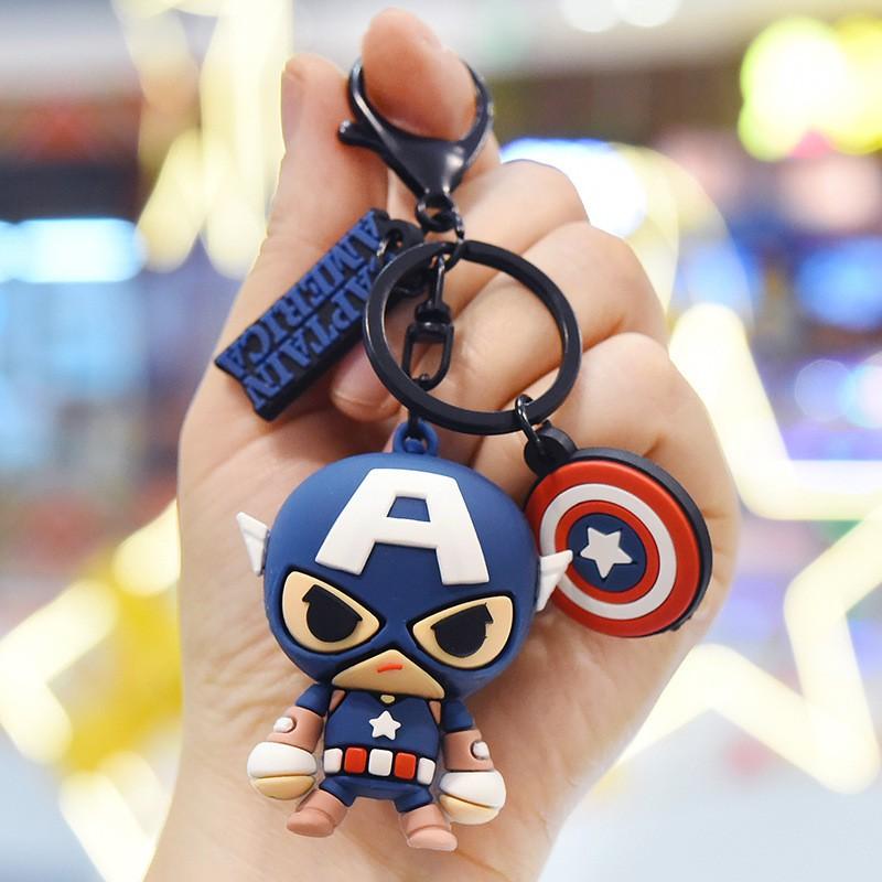 Móc khóa biệt đội Avengers siêu anh hùng Marvel