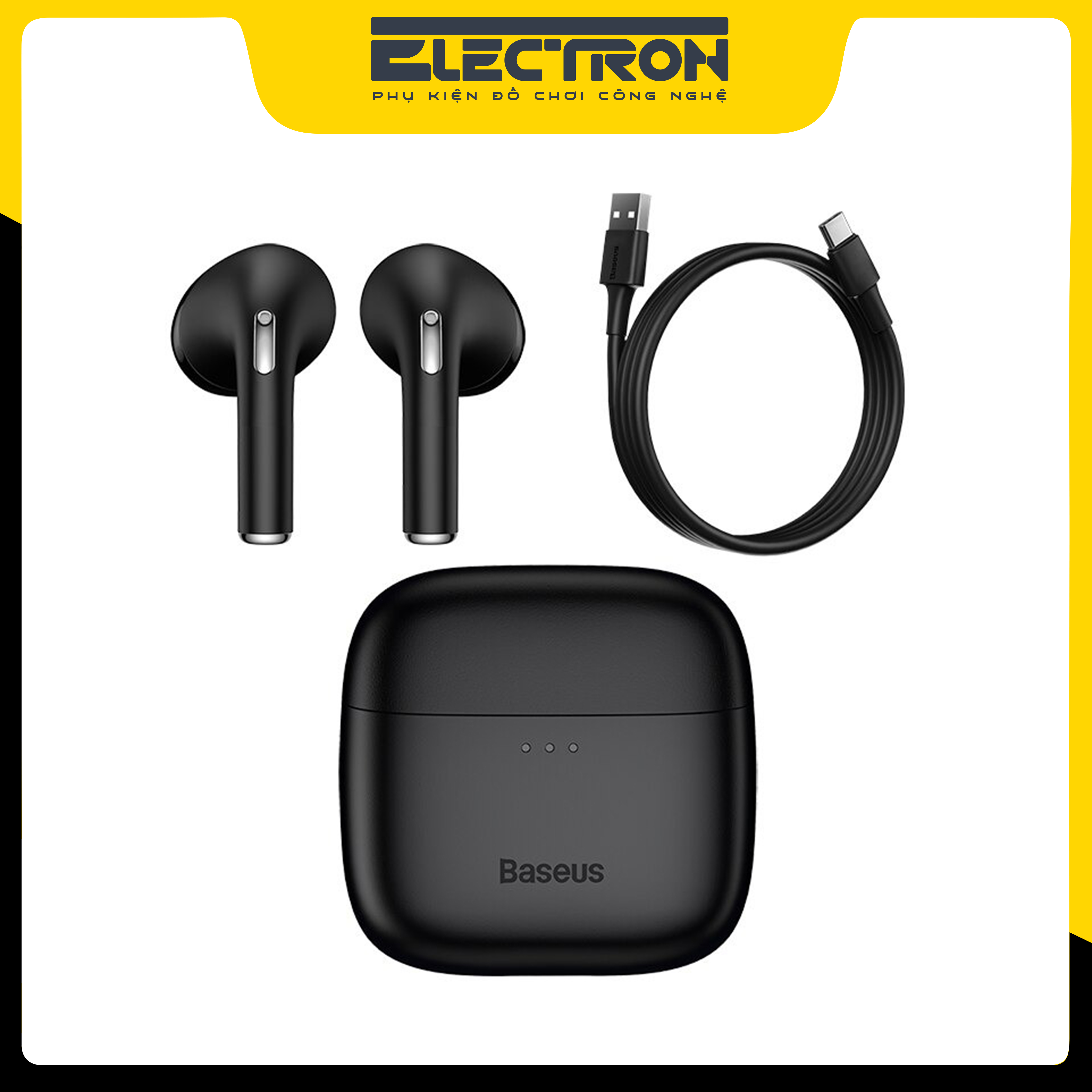 Tai nghe chính hãng Bluetooth True Wireless Baseus Bowie Series E8 TWS ( Bluetooth 5.0 , Super Fast charge, Nearly No-delay & HD Stereo Gaming Earbuds )