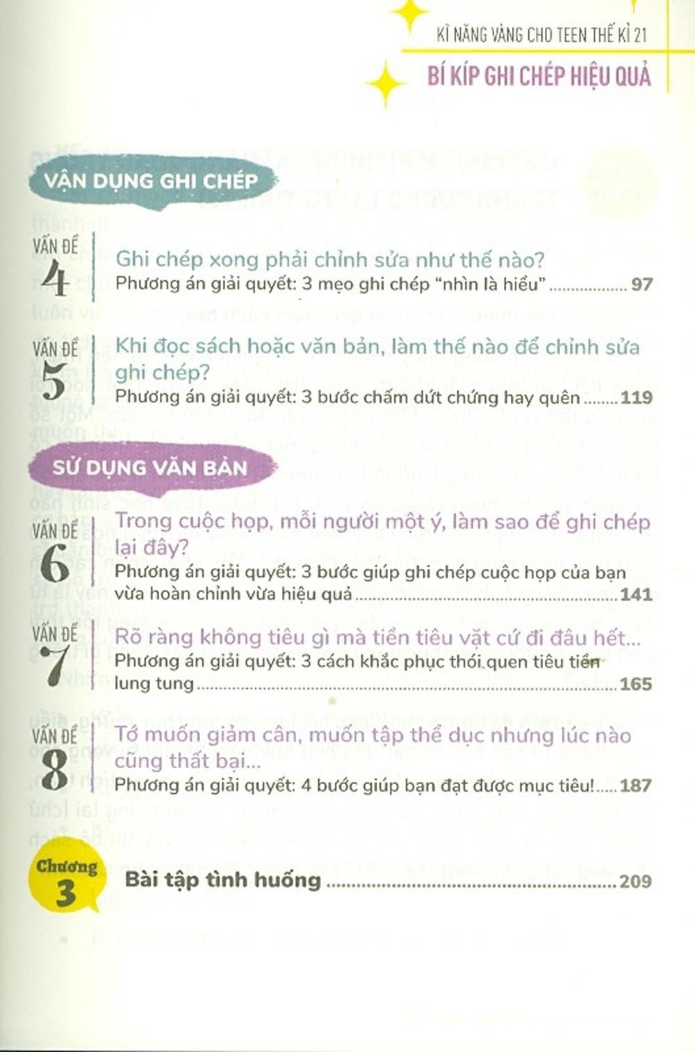 Kĩ Năng Vàng Cho Teen Thế Kỉ 21 - Bí Kíp Ghi Chép Hiệu Quả (Tái Bản 2024)