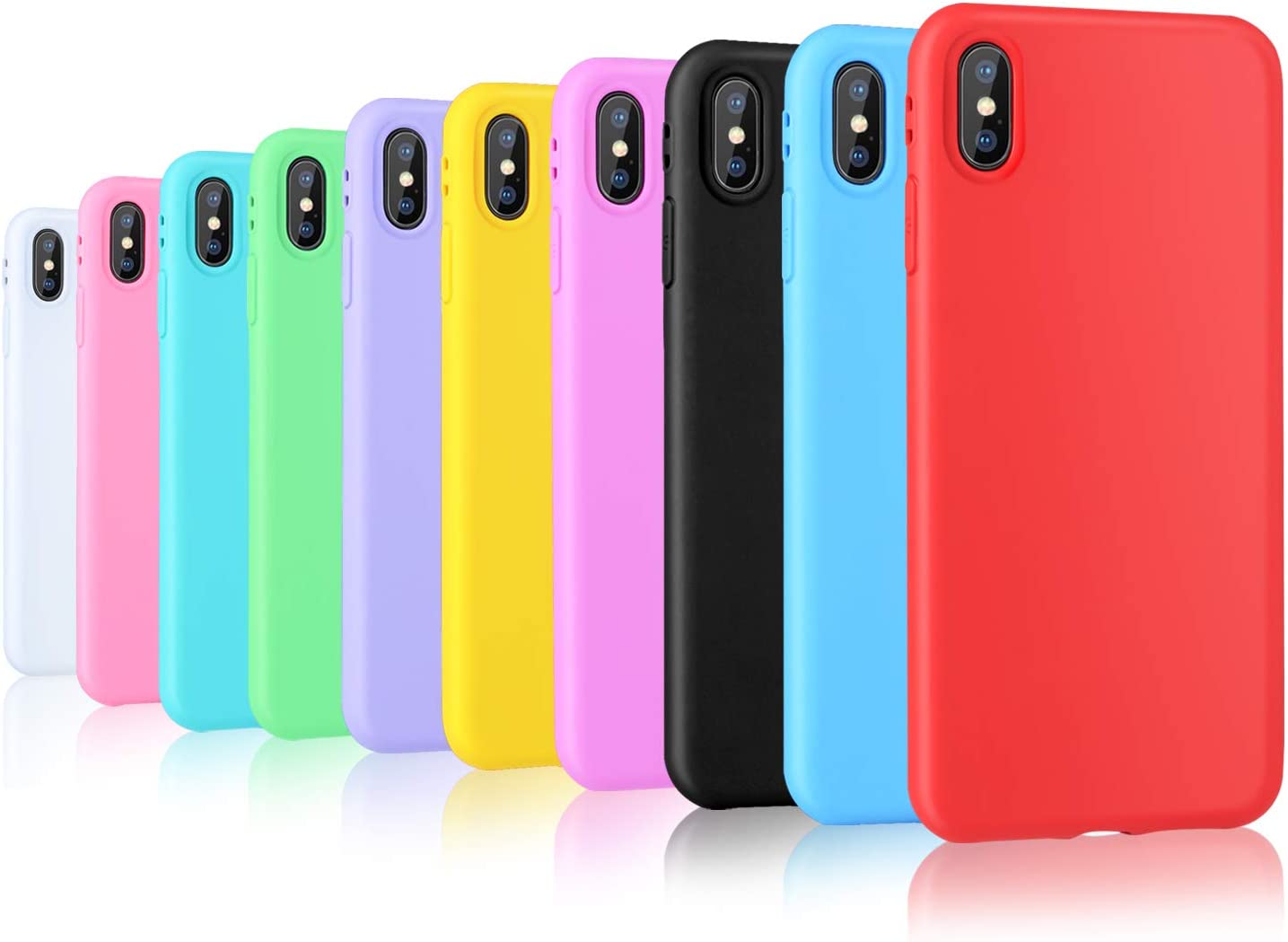 Ốp lưng silicon case chống sốc cho iPhone XS Max chống bám bẩn siêu mỏng mịn hiệu HOTCASE vật liệu cao cấp, dễ lau chùi - hàng nhập khẩu