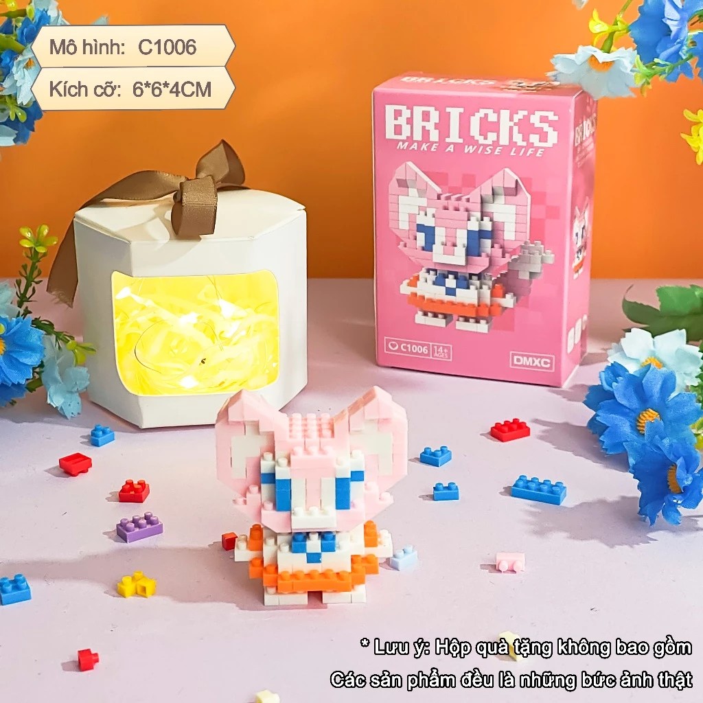 Đồ chơi mini cho bé, đồ chơi lắp ráp xếp hình thông minh