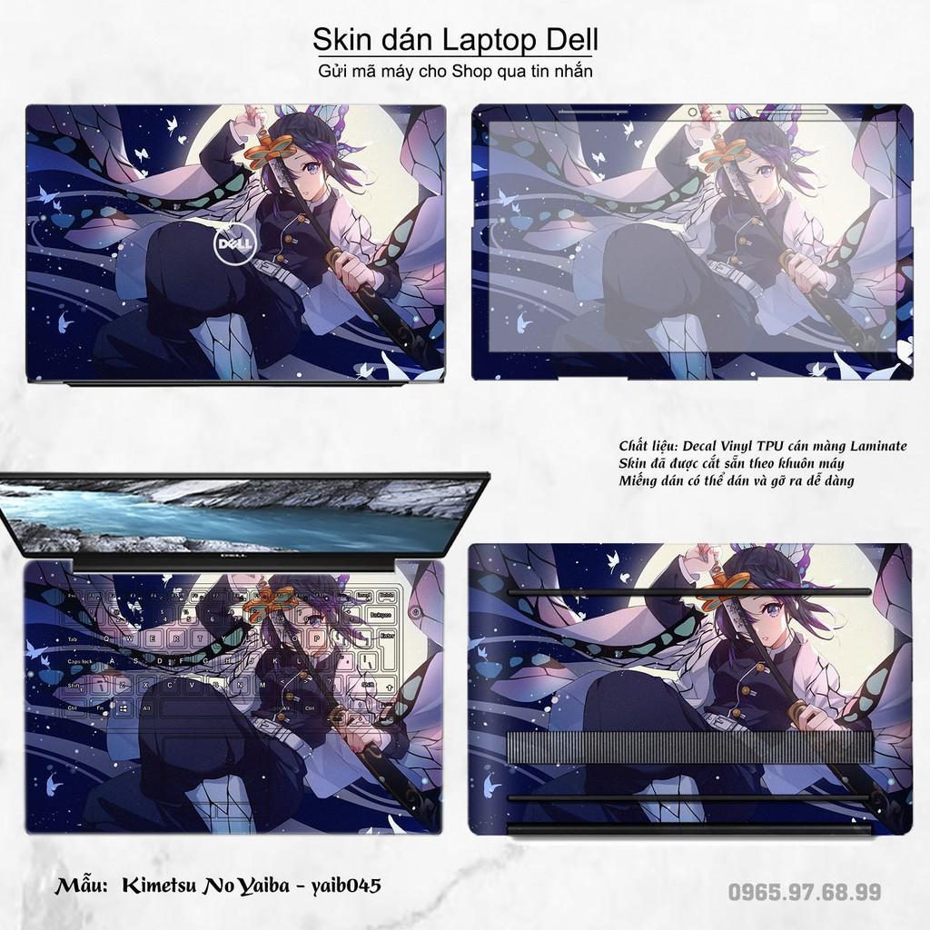 Skin dán Laptop Dell in hình Kimetsu No Yaiba nhiều mẫu 2 (inbox mã máy cho Shop)