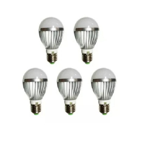 Đèn LED búp nhôm tiết kiệm điện TQ 5W bộ 5 cái (sáng trắng)