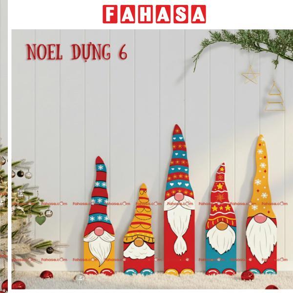 Set Gỗ Dựng Tường - Trang Trí Giáng Sinh - 70 x 15 x 10 cm - Bách Mộc 6