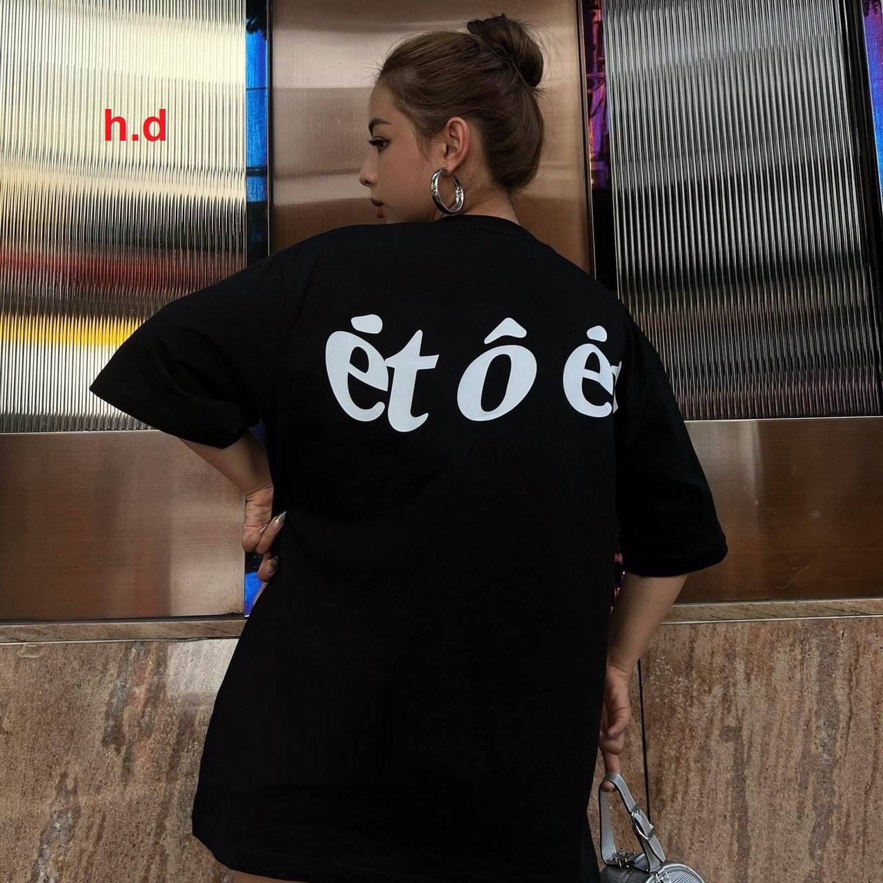 Áo thun 3158, Áo thun ét ô ét form thụng chất mềm mịn mát hàng cotton đẹp mẫu mới slogan hay